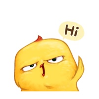 Cheeky Bird One app icon - Stickers app for iPhone