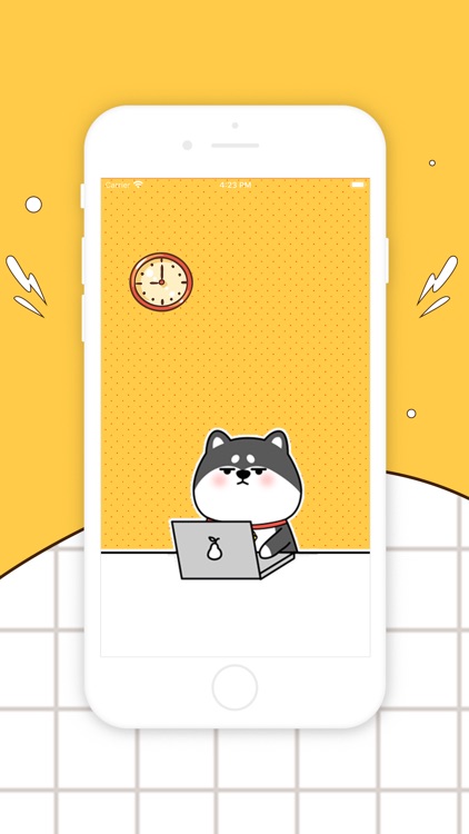 Little black shiba inu