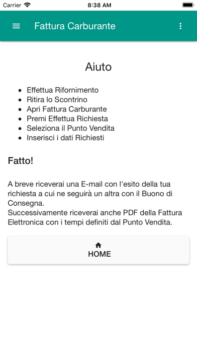 How to cancel & delete Fattura Carburante from iphone & ipad 4