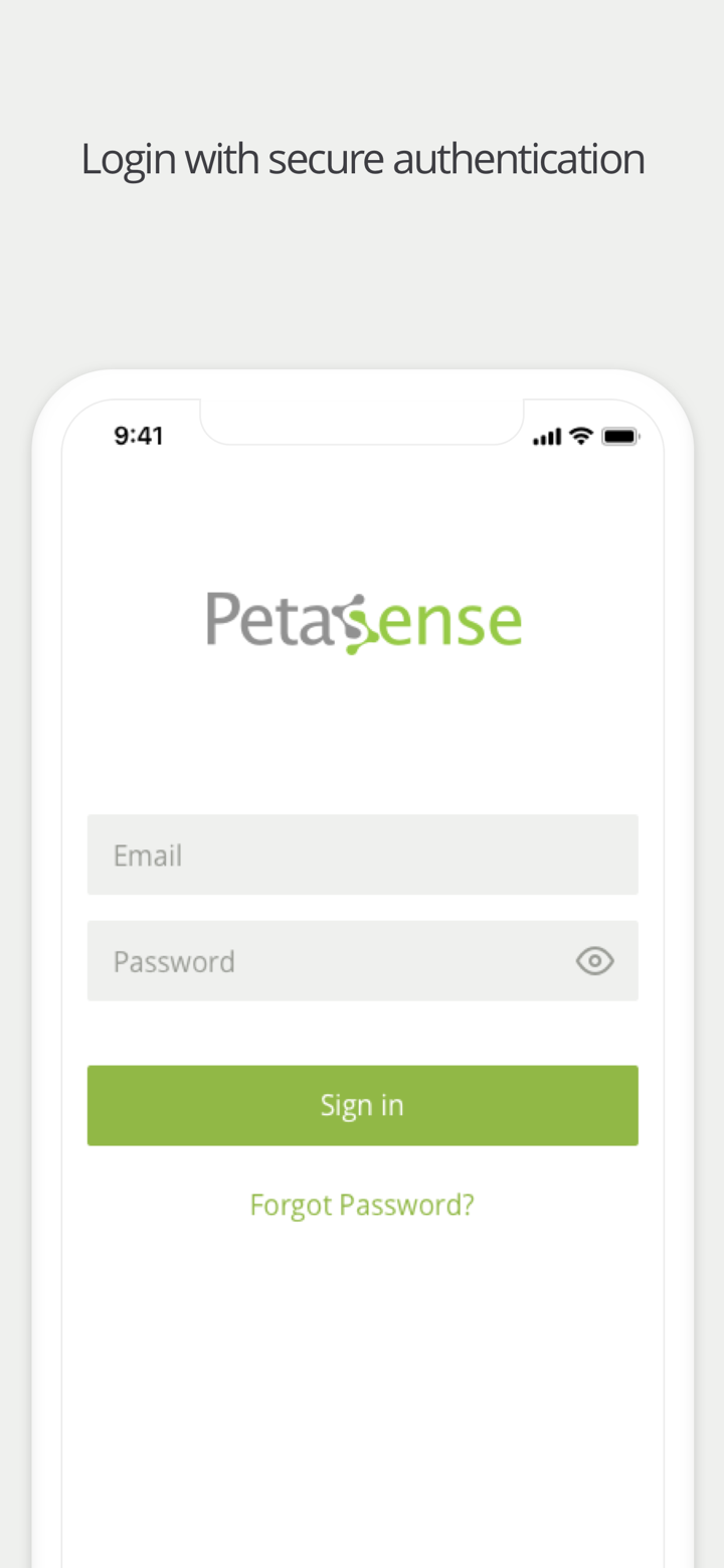 Petasense screenshot 1