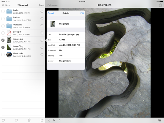 USB Disk iPad app afbeelding 1