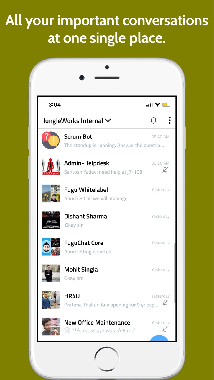iPhone screenshot