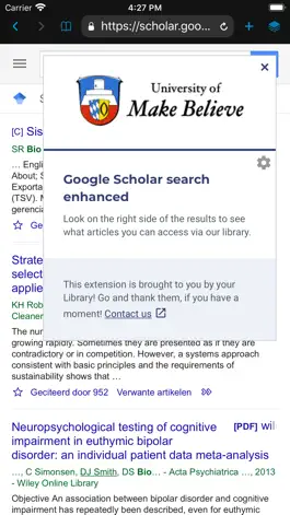 Game screenshot Academic Browser apk