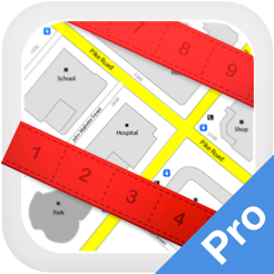 ‎Planimeter Pro for map measure