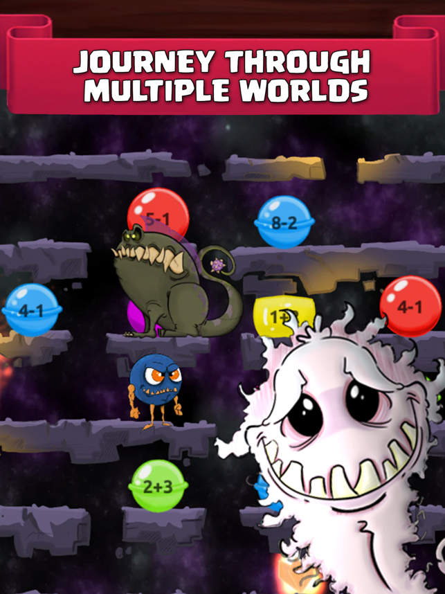 ‎Monster Maths School: KS1, KS2 Screenshot