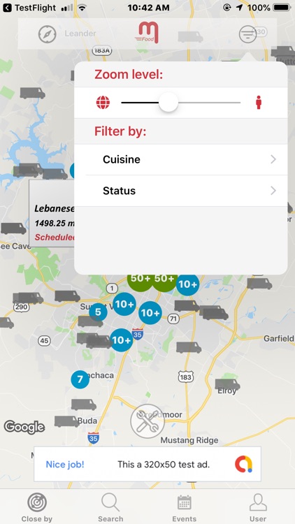 mFood™ - Food Truck Finder App
