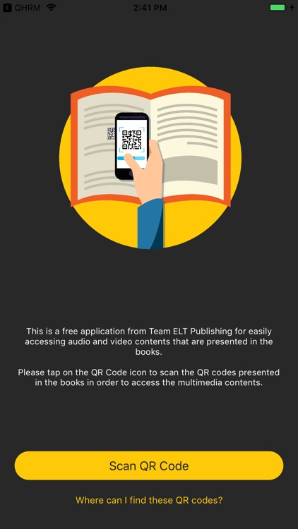 TEAM elt QR Code Reader