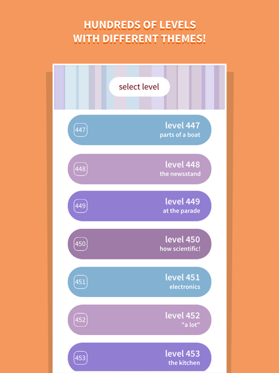 WordWhizzle Themes iPad screenshot 5 - Games app