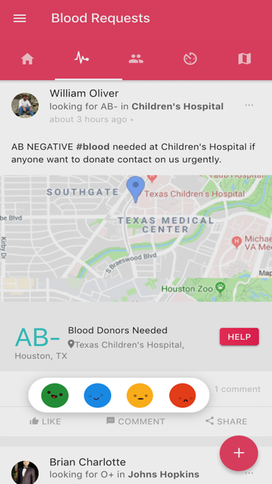 Save Life Connect iPhone screenshot 3 - Social Networking app