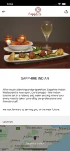 Sapphire Indian Restaurant screenshot #4 for iPhone