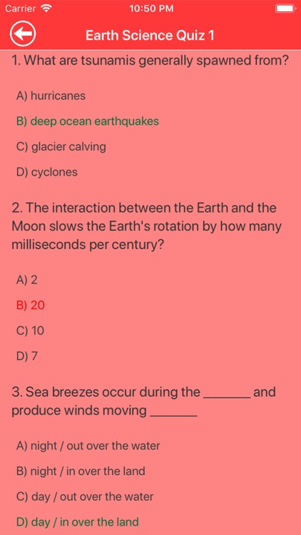 The Earth Science Trivia screenshot-5