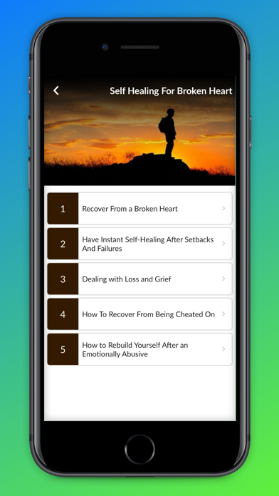 Self Healing Guide screenshot