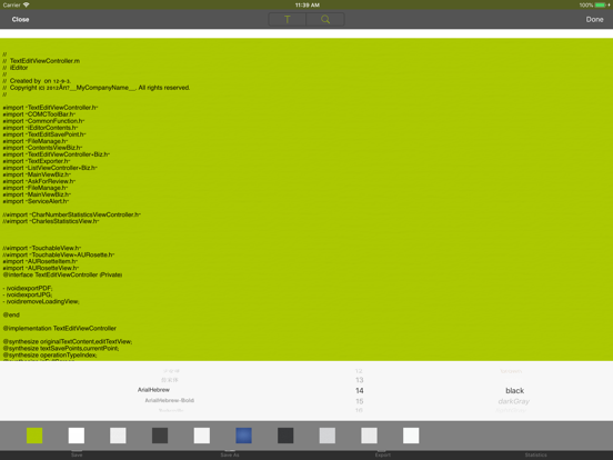 iEditor – Text Code Editor iPad app afbeelding 8