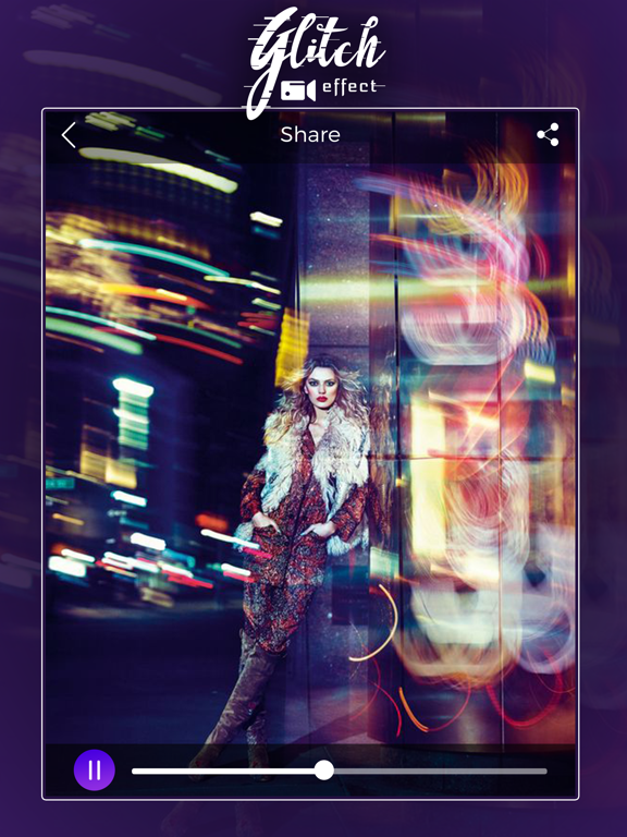 Screenshot #5 pour Glitch Camera Video Editor