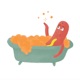 Smok'n Wieners app icon - Stickers app for iPhone