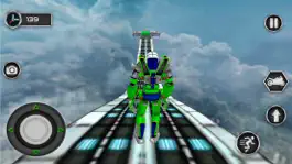 Game screenshot Impossible Robot Bike Stunts apk