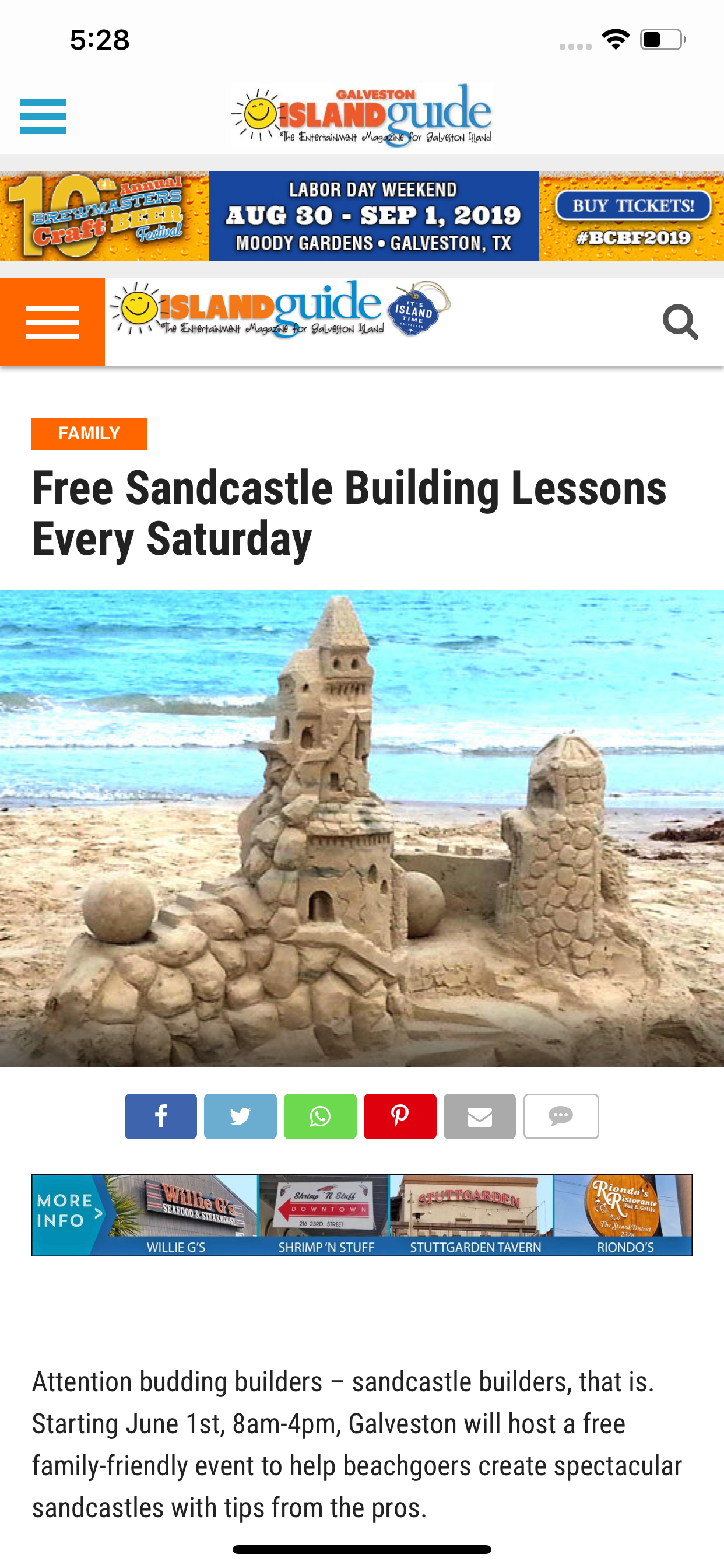 Galveston Guide