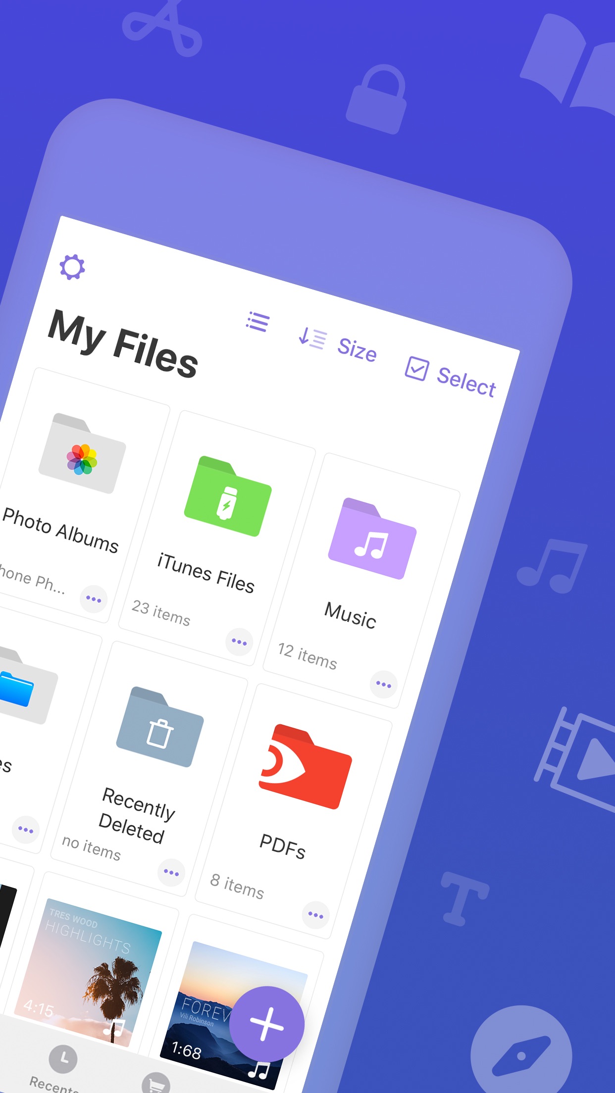 Screenshot do app Documents da Readdle