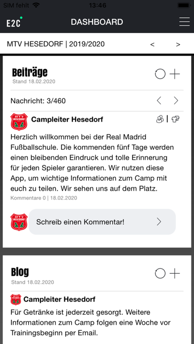Fundación Real Madrid Clinic Screenshot