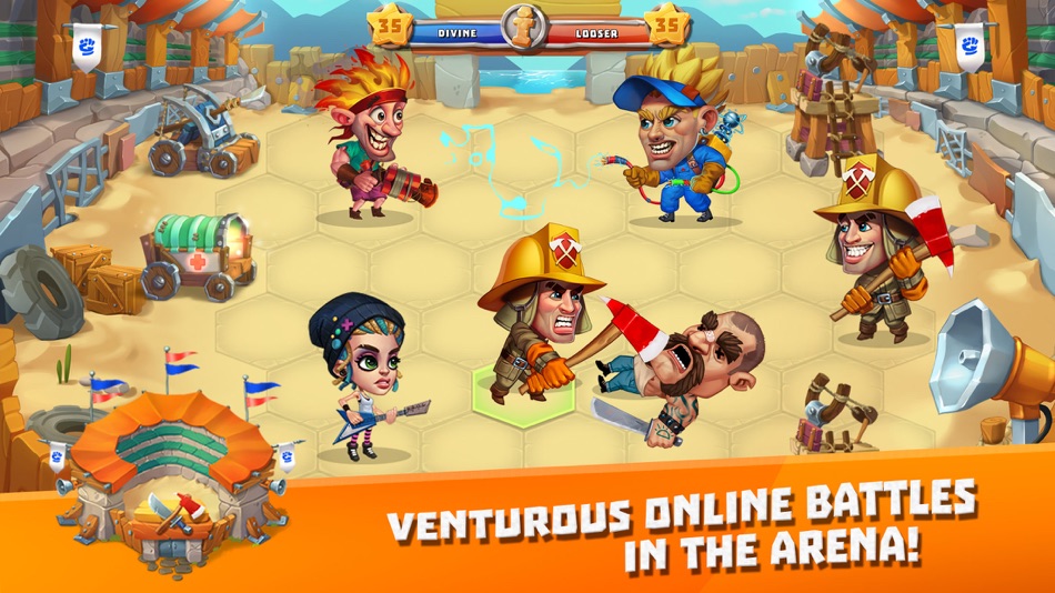 #4. Casual Heroes (iOS) 由: Sergey Aleksandrov