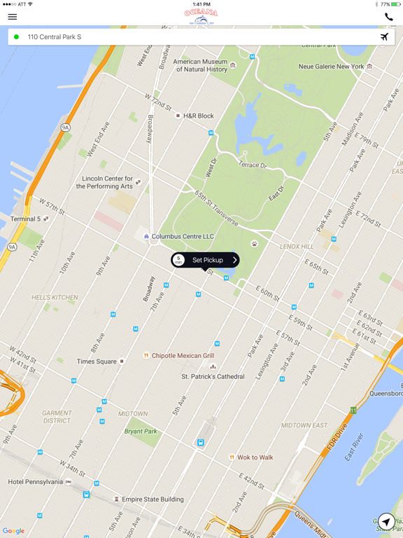 Screenshot #5 pour Oceana Car Service