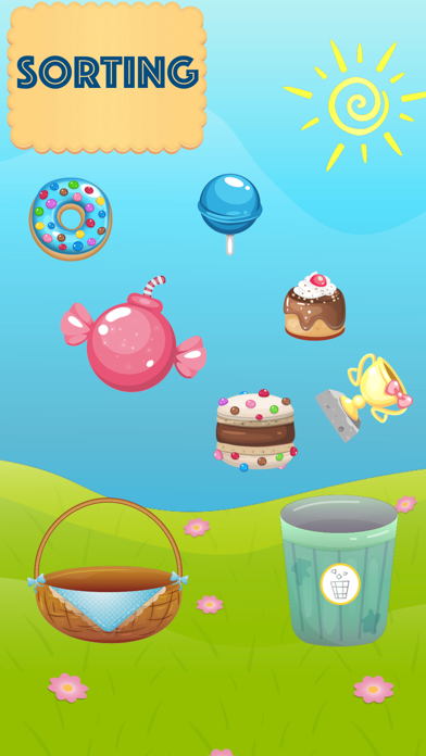 Gingerbread man games for kids iPhone screenshot