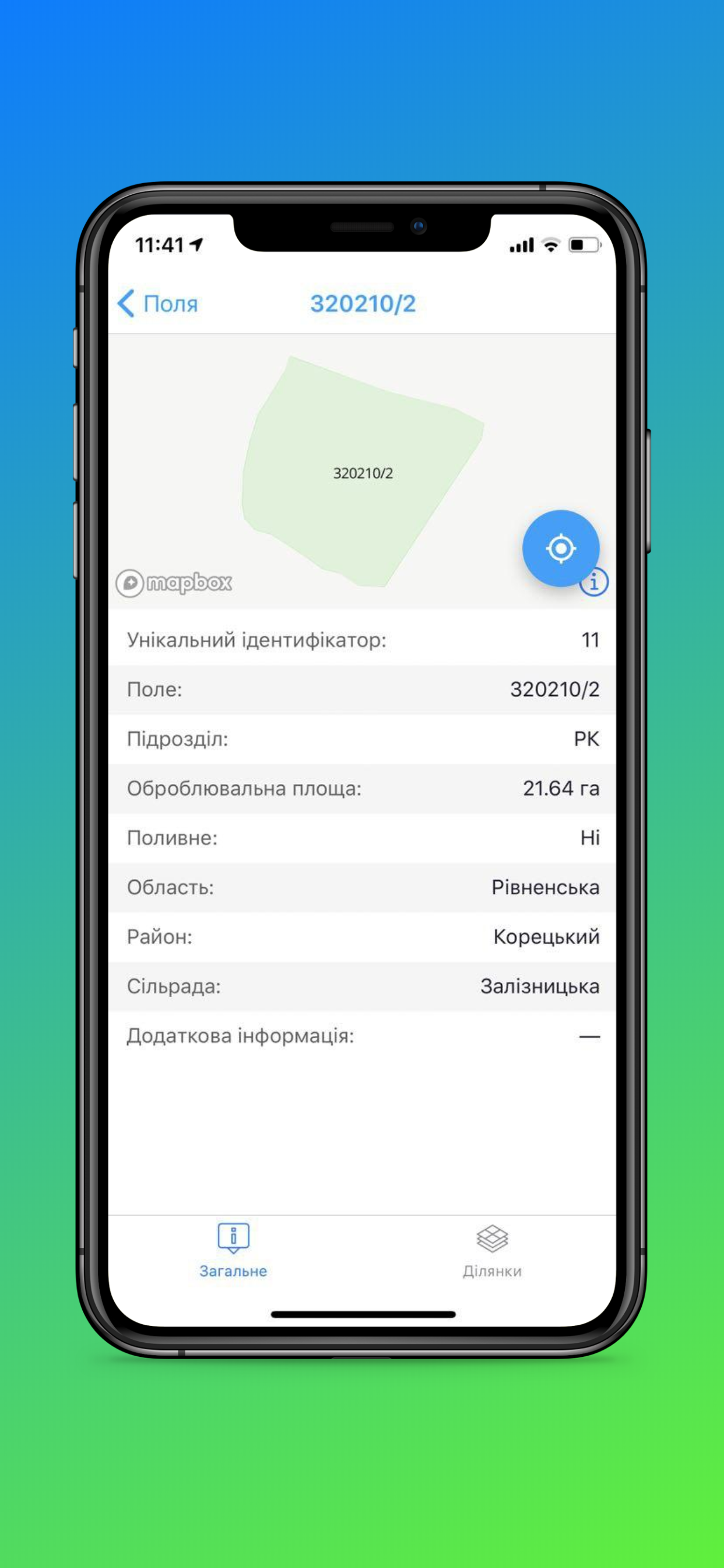 FieldBI: Land