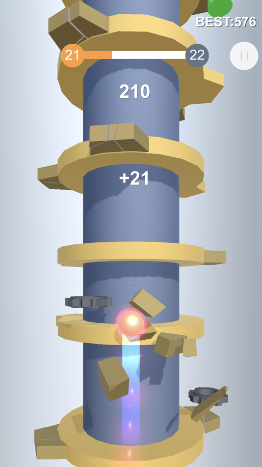 #4. Crash Up (iOS) 由: MoonGames