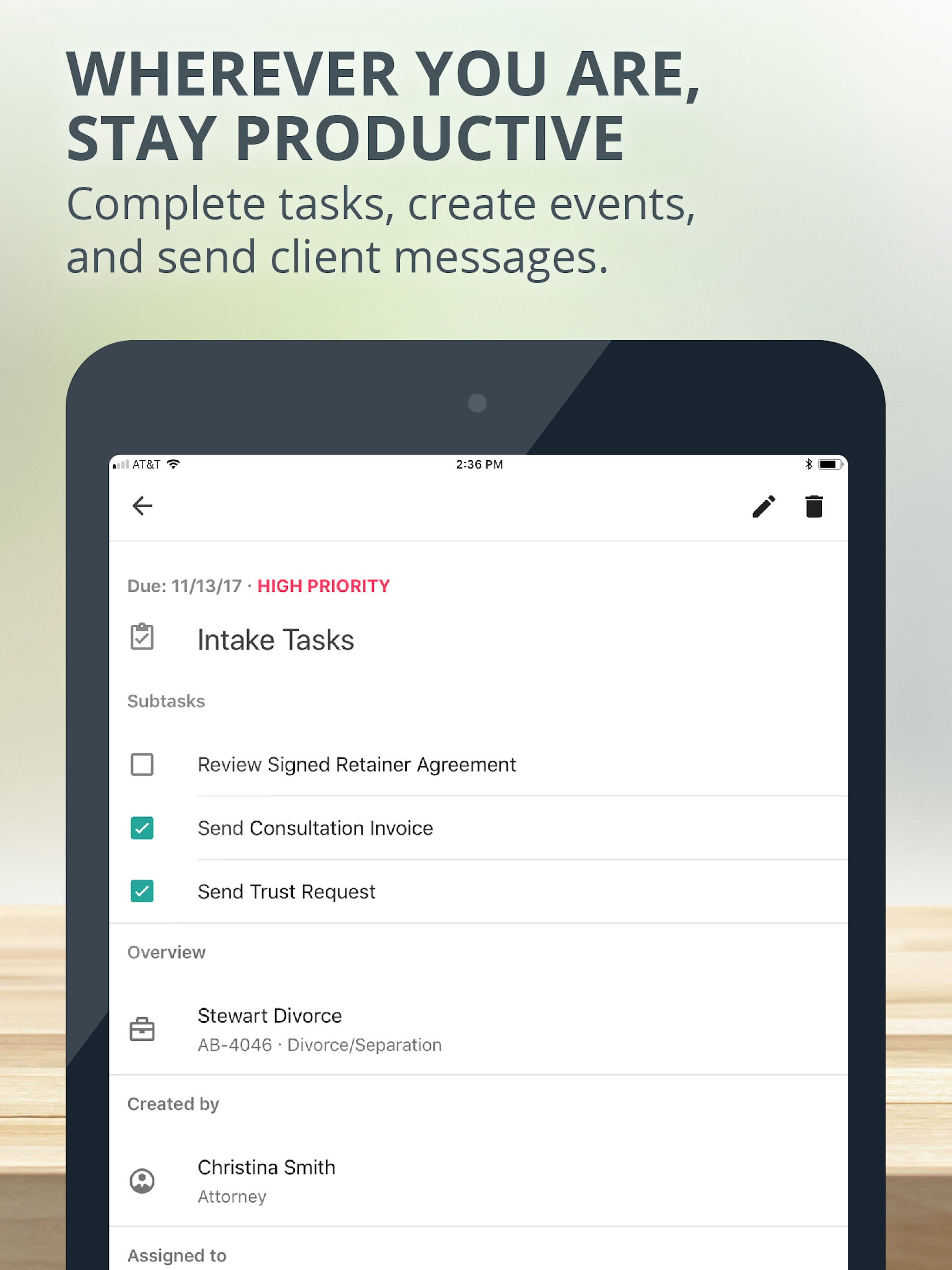MyCase screenshot 7