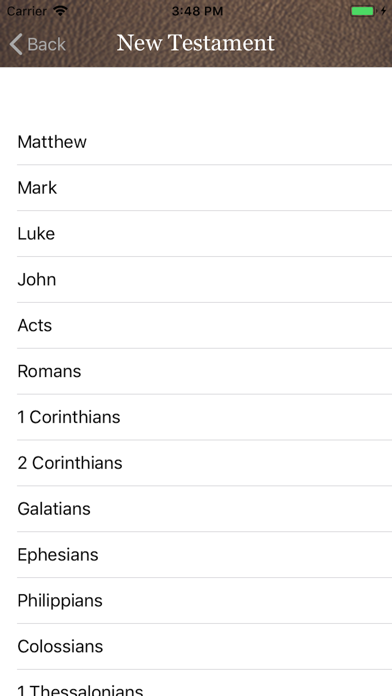 KJV Bible Audio Screenshot