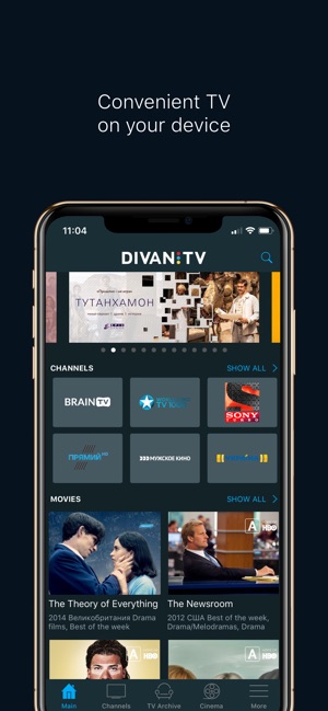 Divan.TV - films and TV online on the App Store