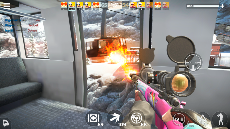 #5. AWP Mode: Epic 3D Sniper Game (iOS) 来自: Azur Interactive Games Limited