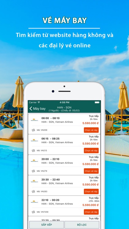 Tripi - Vé máy bay & Khách sạn