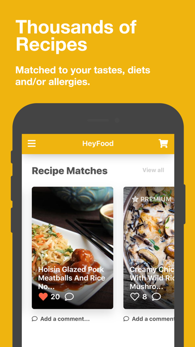 HeyFood Meal Planner & Recipesのおすすめ画像1