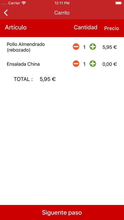 Restaurante Chino Xin Xin screenshot-3