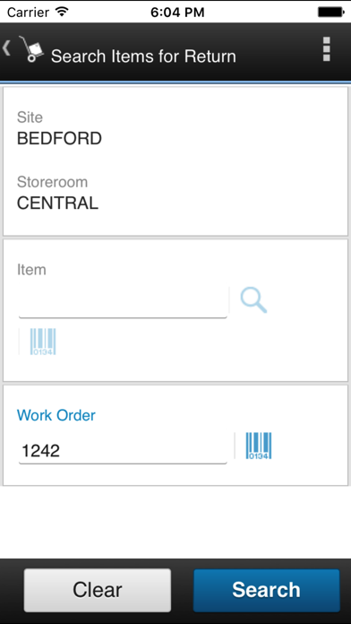 IBM Maximo Issues and Returns screenshot 4