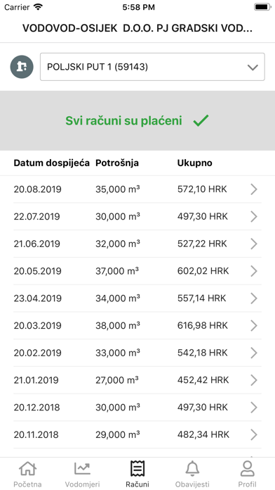 How to cancel & delete Moj Vodovod from iphone & ipad 4