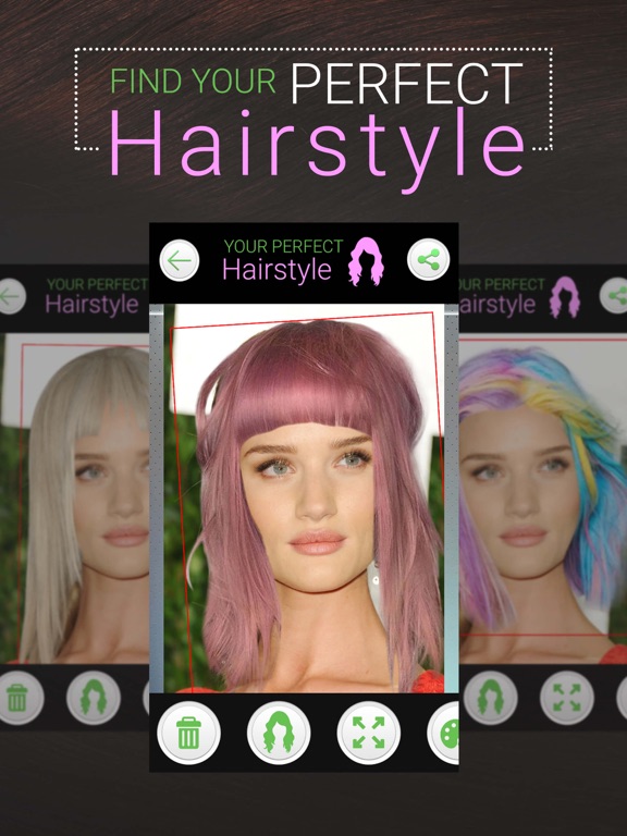Perfect Hairstyle:Hair Cut PRO iPad screenshot 4 - Lifestyle app