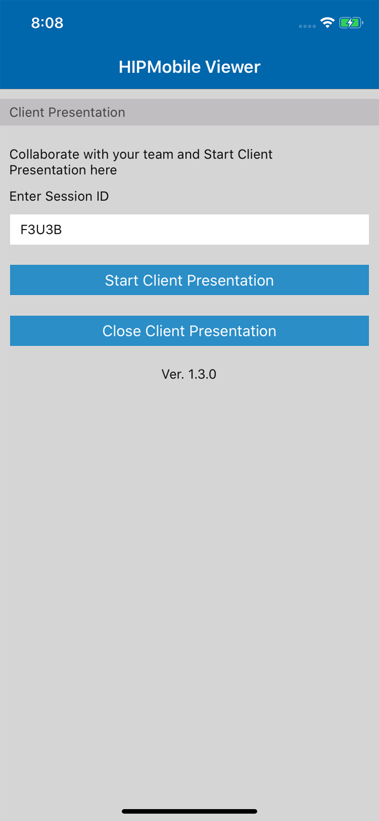 HIP Client Presentation