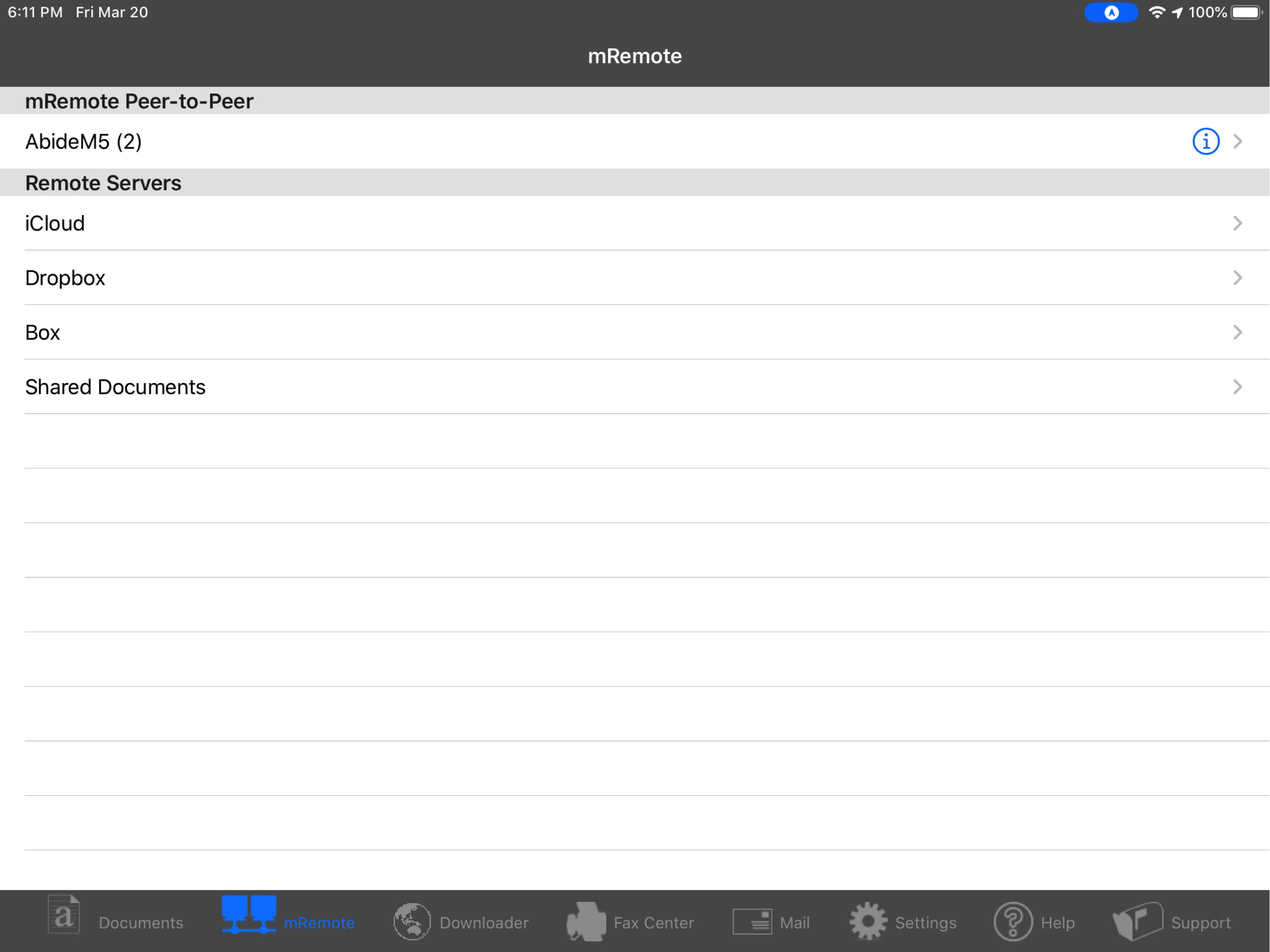 Document Manager for iPad screenshot 4