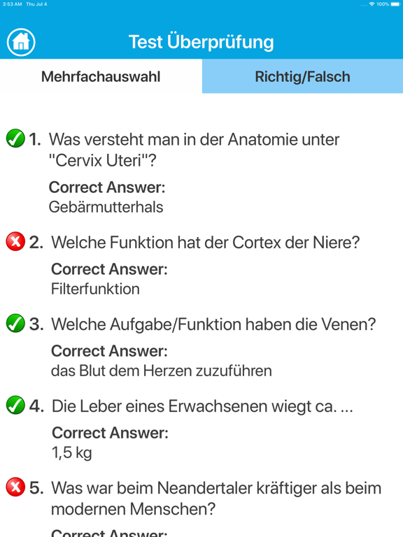 Screenshot #6 pour Menschliche Körper Anatomie