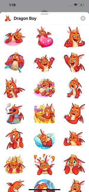 Dragon Boy Sticker Pack(圖1)-速報App