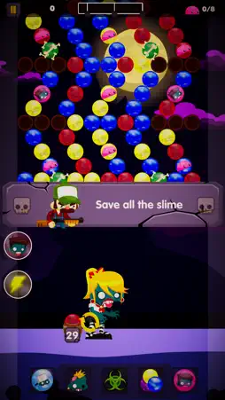 Zombie Bubble Burst screenshot 1