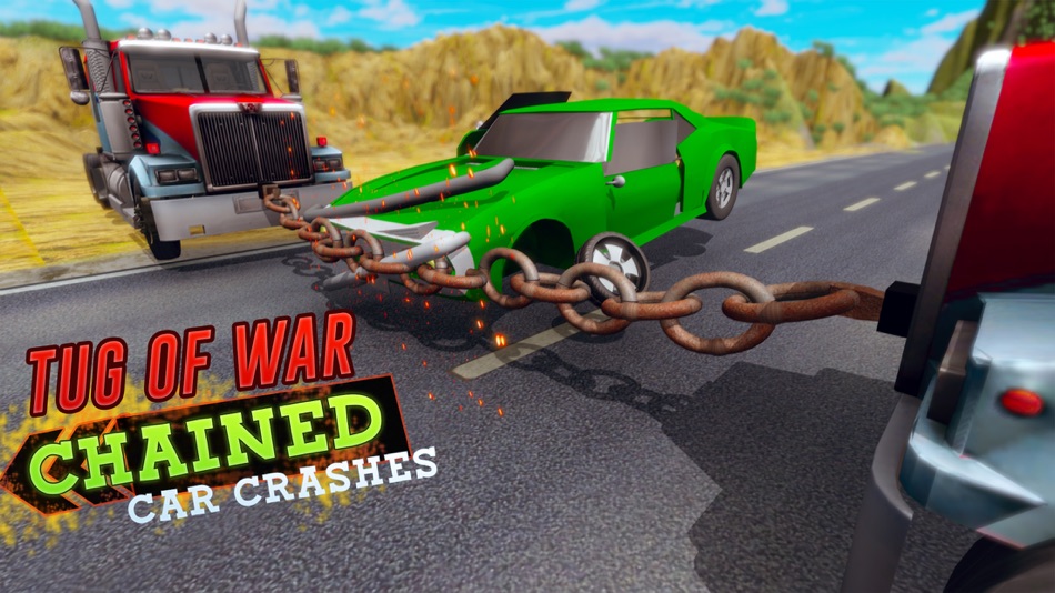 #3. Chained Car Crash Beam Driving (iOS) 由: MASH Entertainment
