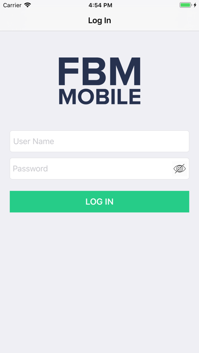 Screenshot #1 pour FBM APP