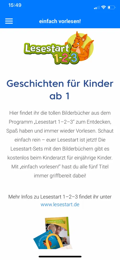 Einfach vorlesen!