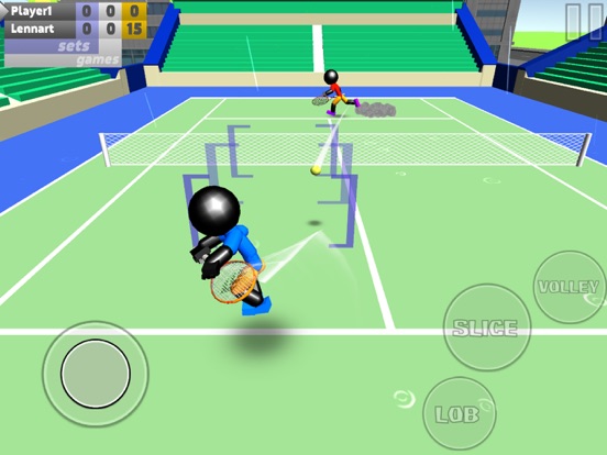 Screenshot #4 pour Stickman 3D Tennis