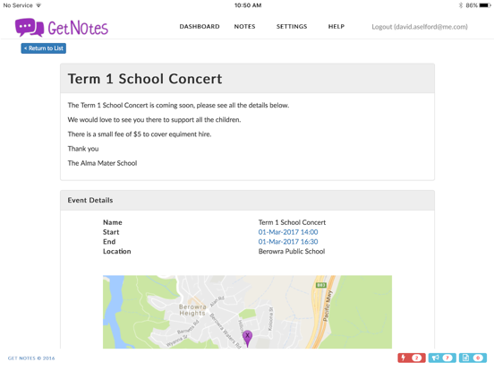 Screenshot #6 pour Get Notes App