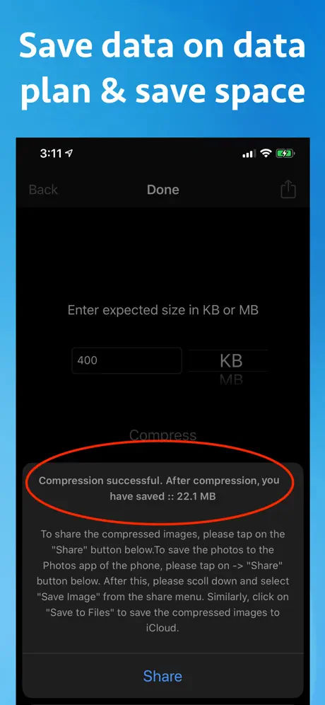 Photo Size Compressor