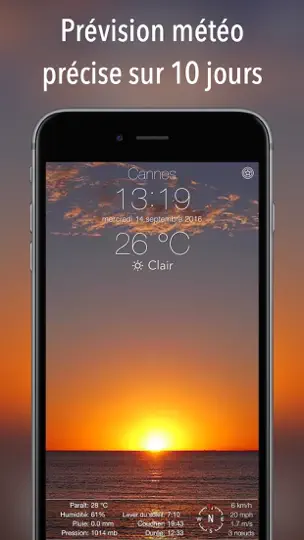 Capture d'écran de Météo 15 Jours France + sur iPhone 1